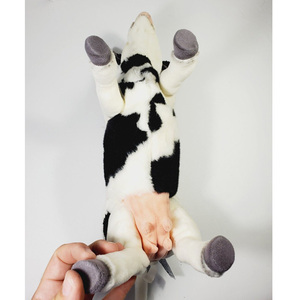 Peluche de Vaca Realista de Pie, 1524, Personalizado, CPC, Juguete de Peluche Gigante Blanco y Negro, Venta al por Mayor, ODM - Product Image 2