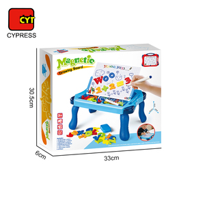 Giocattoli Educativi Prescolari, Tavolo da Disegno con Lettere e Numeri Magnetici per Bambini - Product Image 6