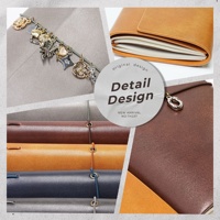 Carnets mignons DIY, blocs-notes promotionnels, cadeaux d'affaires, fournitures de bureau, journal A6 en cuir PU à trois volets, personnalisable, tendance, OEM