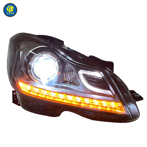 Yu Guang โคมไฟ LED สำหรับ Mercedes Benz W204 2012 2013 <span class=keywords><strong>2014</strong></span> C180/C200/C250/C63ไฟหน้า6000K ไฟ LED อัพเกรดไฟหน้า - Product Image 2