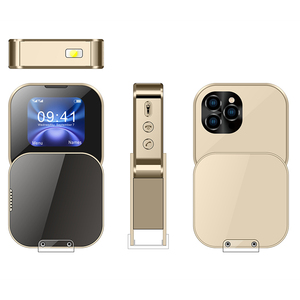 2025 New I19 Xoay Màn Hình <span class=keywords><strong>Mini</strong></span> Điện Thoại Di Động Đèn Pin Trượt Điện Thoại Di Động <span class=keywords><strong>Dual</strong></span> <span class=keywords><strong>Sim</strong></span> Chờ Màn Hình Cảm Ứng Tính Năng Điện Thoại - Product Image 4