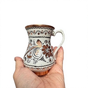 Hand Painting Design Fancy Carbon Steel Customize American Style Vacuum Insulated Beer Mugs Dishwasher Safe Boiling <b>Water</b> Safe - Product Image 1