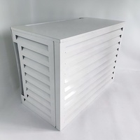 Mini split accessoires décoratif ac couverture étanche le couvercle du climatiseur extérieur