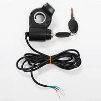 Pièces de réparation pour scooter électrique Clé d'allumage durable en métal et en plastique pour VICAN L10 L10PRO M4PRO