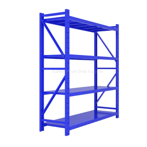 Estanterías de Almacenamiento Industriales Bien Diseñadas con Recubrimiento en Polvo, Estanterías Apilables para Carga y Almacenamiento - Product Image 2