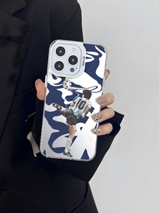 Football argentin # <span class=keywords><strong>Coque</strong></span> <span class=keywords><strong>iPhone</strong></span> 10 motifs, motif abstrait effet éclaboussures, antichoc, compatible avec 17/16/15/14/13 <span class=keywords><strong>Pro</strong></span> <span class=keywords><strong>Max</strong></span> - Product Image 3