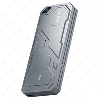 Jeyi Factory M.2 NVMe SSD Enclosure USB3.2 Gen2 10Gbps casing aluminium mendukung 2230/2242/2260/2280 SSD RTL9210 Chip multi-ukuran