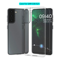 Étui Transparent Ultra mince et souple pour téléphone portable, 0.8mm, pour Samsung Galaxy S21 A42 5G Note8 S8 S9 Plus Note 9 S10E