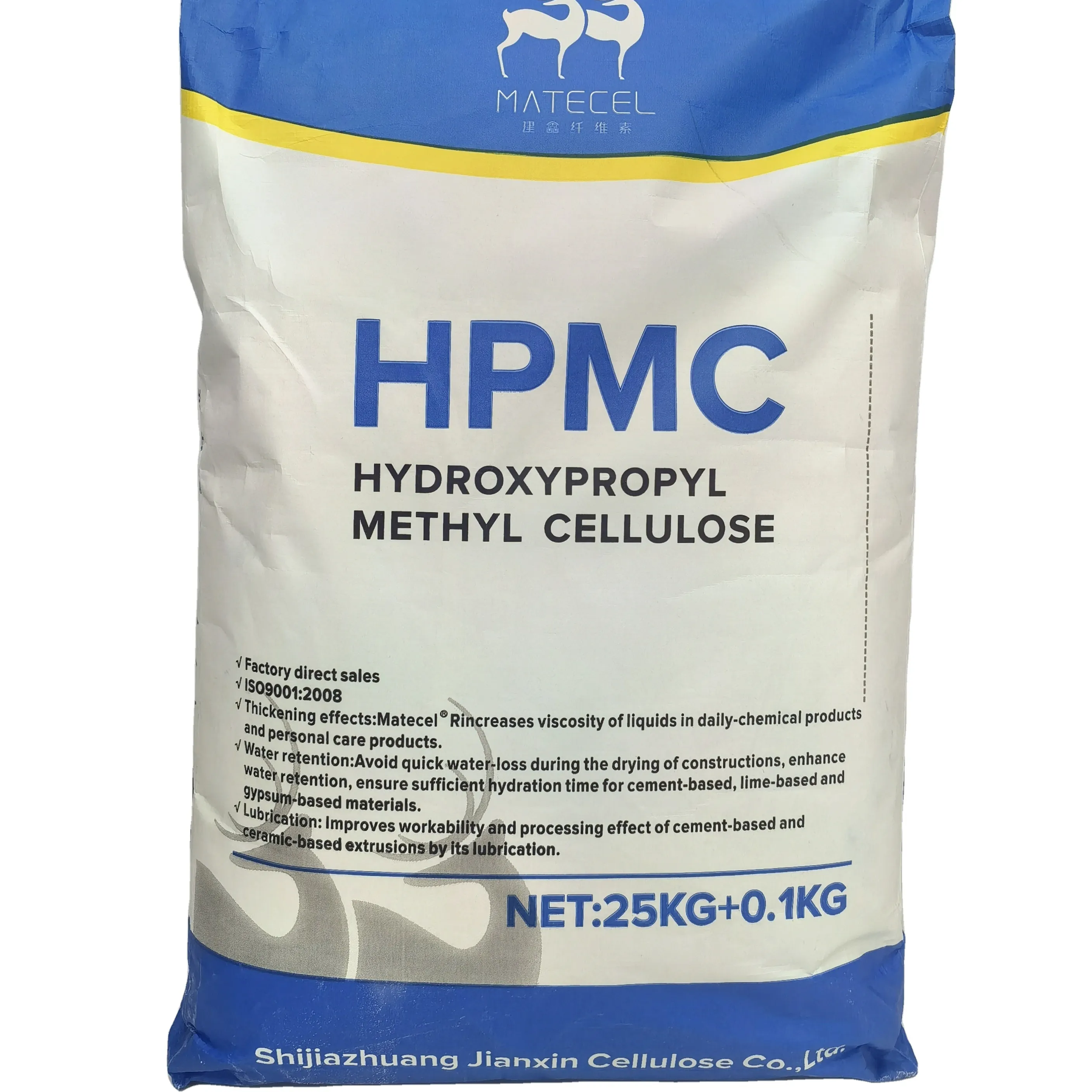 9004653HPMC Hydroxypropyl Methyl Cellulose 200000cps Hóa Chất Xây Dựng Tương Đương Với Quy Trình Quy Trình Cấp Giấy Chứng Nhận Reach