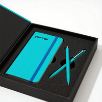 Personalisierte Notizbücher mit Eigenem Logo, A5-Format, Vollfarbdruck, Planer-Notizbuch-Geschenkset mit Stift