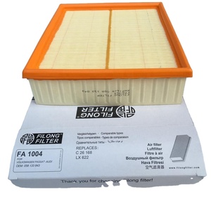 FILONG Fabricant pour Volkswagen voitures <span class=keywords><strong>Airl</strong></span> Filtre FA-1004 058133843 C26168 LX622 AP056 CA5107 E161L SB068 A325 WA6220 - Product Image 2