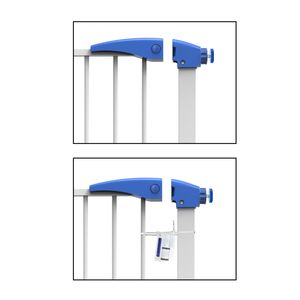 PRODIGY SG005 Puertas de seguridad para bebés Puertas de seguridad para escaleras Guardias para niños Barrera duradera para gatos y perros Productos de seguridad para niños - Product Image 1