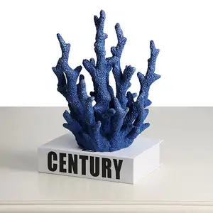 Redeco High Quality Classic Aquarium Resin Coral Ornament Sculpture Simulation Coral Ornament Resin Crafts For Gifts Home Decor