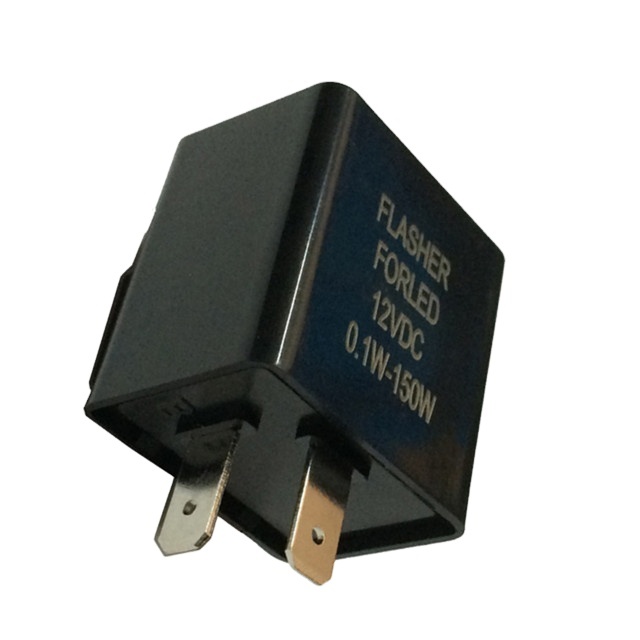 12V 2 Pin Motorcycle Motorbike Universal LED Turn Signal Indicator Motorcycle 2 Pin Flasher Relay