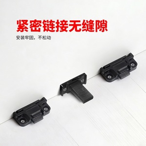 3D Adjustable Fastener <b>Plastic</b> Cabinet Corner <b>Bracket</b> Connector Clip For Furniture Assembly Durable - Product Image 5