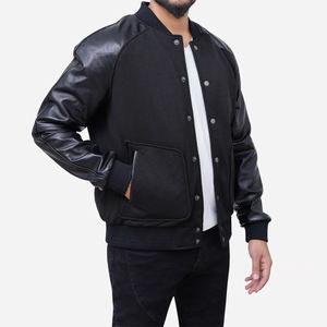 Chaquetas Varsity de Invierno para Hombre, Fabricante Personalizado, Cuello Alto de Lona, Logotipo Frontal, Secado Rápido, Transpirables, Colores Personalizados, Venta al Por Mayor - Product Image 5