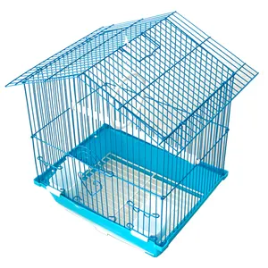 小型舒适可折叠白鹦鹉鸟笼带繁殖门牡丹爱鸟鸟宠物生活屋