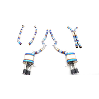 Pour BMW G20 B48 320i 325i 330i 2.0T, tuyau d'échappement de course en alliage de titane poli miroir haute performance, épaisseur 1,5 mm
