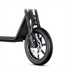 Vélo électrique pliable de 14 pouces, 500 W, suspension arrière en aluminium, autonomie de 40 km, batterie au lithium numérique électronique, trajets urbains, campus, adultes - Product Image 4