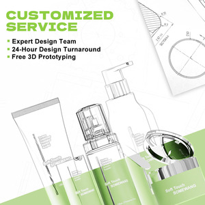 Tùy chỉnh thiết kế hiệu suất cao <span class=keywords><strong>Acrylic</strong></span> không có không khí <span class=keywords><strong>Jar</strong></span> với bơm cho chăm sóc da 15ml 30ml 50ml - Product Image 5