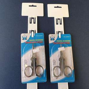 Low MOQ <b>Plastic</b> Hanging Display Clip Strips for Retail Display With Label Header - Product Image 3