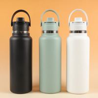 Vaso Térmico Personalizable DAJI de Acero Inoxidable, Botella de Agua Deportiva Portátil para Gimnasio, Camping, Termo con Asa, Logotipo Impreso, 12-24 Horas