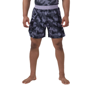 Shorts de sport décontractés pour hommes 2026, uni, mi-laine, respirant, anti-froissement, tricoté, pour la salle de sport, les entraînements, taille élastique, MMA - Product Image 3