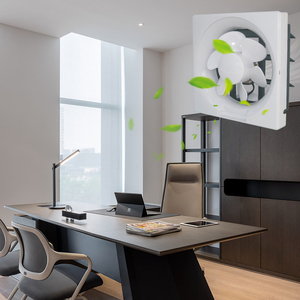 Ventilateur d'extraction carré intelligent SEICOI sur mesure avec volet pour salle de bain - Product Image 3