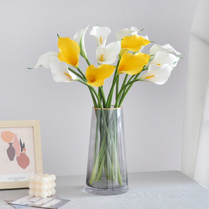Fleurs artificielles de lys calla en EVA de haute qualité, aspect réaliste, lys calla blancs pour mariage, fête, décoration de la maison - Product Image 2