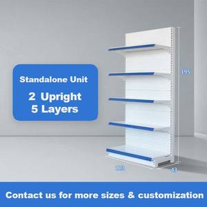 Dày lên siêu thị/railstore Kệ chuyên nghiệp bán lẻ Rack hiển thị cao cấp thép cán nguội kệ để sử dụng lâu dài - Product Image 6