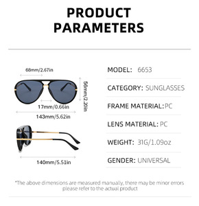 New Arrival Fashion Designer Retro Steampunk Stylish <b>Sunglasses</b> Unisex <b>square</b> Big Frame <b>Sunglasses</b> - Product Image 2