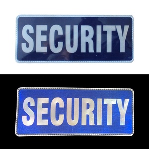 Dingfei Nhãn Phản Quang PVC An Toàn In Ấn Theo Yêu Cầu Được May Trên Miếng Dán Phản Quang Cho Quần Áo - Product Image 2