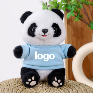 Peluche di <span class=keywords><strong>Panda</strong></span> Carino, Giocattolo in Cotone PP, Regalo Perfetto per Scuole ed Aziende, Personalizzazione Logo, Omaggi Promozionali - Product Image 3