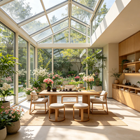 Pergola moderne en alliage d'aluminium, résistante au vent, à la rouille et à la corrosion, taille personnalisée, couleur RAL, pour balcon d'appartement, cour, terrasse, patio
