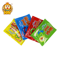 Vente en gros de bagues en diamant Bonbons en sachet Saveur fruitée Douce Tétine dure Saveur fruitée Douce Bague dure Bonbons
