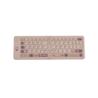 GEEZER Keyboard Nirkabel Lipat Portabel Kompak yang Laris Manis dengan Desain Lipat 2 dan Pengisian Daya Tipe-C