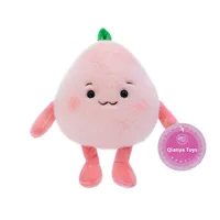 Groothandel Schattige Mini Fruit Pluche Hanger Sleutelhanger Zacht Fruit Speelgoed Pop Creatieve Plushies Custom Knuffel Speelgoed