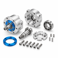 Boîtiers de joints robotiques personnalisés en titane/acier inoxydable de grade 5 pour usinage CNC, composants de robot de précision, surface débavurée