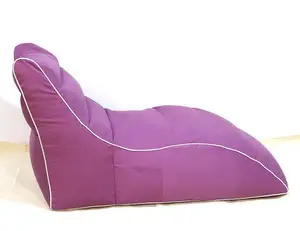 新款设计批发Pouf超大沙发床户外防水豆袋