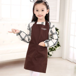 Delantal de cocina unisex ajustable para niños, Conjunto personalizado con bolsillo para pintura infantil para niños y niñas - Product Image 5