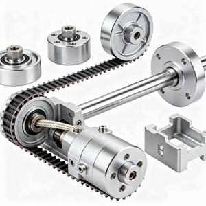 Services d'usinage de tournage de fraisage CNC en aluminium anodisé de précision Pièces d'usinage CNC en acier inoxydable en alliage de métal en laiton personnalisé - Product Image 2