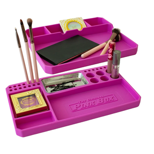 Pink Fashion Desktop Silicone <b>Storage</b> Tray Nordic Ins Style <b>Dressing</b> <b>Table</b> <b>Storage</b> Artifact - Product Image 4