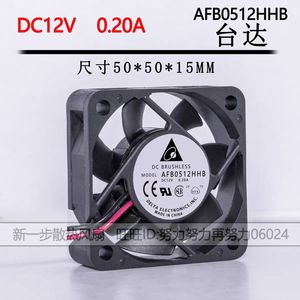 เดลต้า AFB0512HHB 5 ซม. 12V 0.20A DC พัดลมระบายความร้อนแบบไม่มีแปรง ลูกปืนคู่ แรงลมสูง - Product Image 5