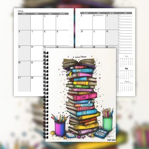 Kế hoạch máy tính xách tay đọc Tạp Chí cho những người yêu sách, quà tặng cho độc giả những người yêu thích cuốn sách xoắn ốc máy tính xách tay - Product Image 5