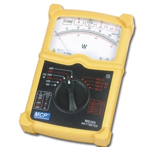 Wattmètre Analogique MS405 MS-405, Voltmètre Ampèremètre à Aiguille, Compteur de Puissance - Product Image 3