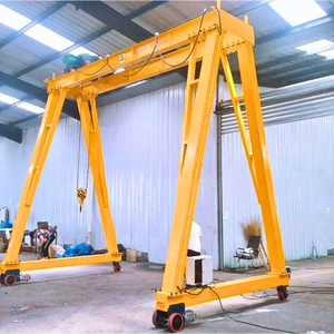 लागत प्रभावी उठाने का समाधान 5 टी ट्रैकलेस आंदोलन इनडोर सामग्री हैंडलिंग उपकरण पोर्टेबल मोबाइल गैन्ट्री क्रेन - Product Image 4