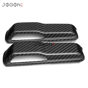 Cubierta de Bisagra de Capó Delantero de Fibra de Carbono Real para Jeep <span class=keywords><strong>Gladiator</strong></span> JT V6 <span class=keywords><strong>Rubicon</strong></span> Mojave Willys Big Bear 2019 <span class=keywords><strong>2020</strong></span> -- 2024 2025 - Product Image 1