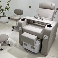 Silla Pedicura Ensemble de manucure et de pédicure professionnels Mobilier Salon Beauté Scaun Pedichiur Spa Tech No Plumbing Pédicure Chaise