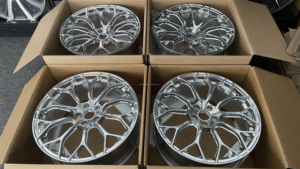Jantes polies Y-Spoke forgées 5X112 pour Lamborghini Huracan Lp 610-4 580-2 Evo Spyder Performante <span class=keywords><strong>Sto</strong></span> Tecnica Sterrato - Product Image 5