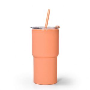 Wholesale 17Oz 500Ml BPA FREE Travel Car Dual-Use Direct <b>Drink</b> Juice Milk Coffee Water Bottle Tumbler Mug Cup With <b>Straw</b> - Product Image 6